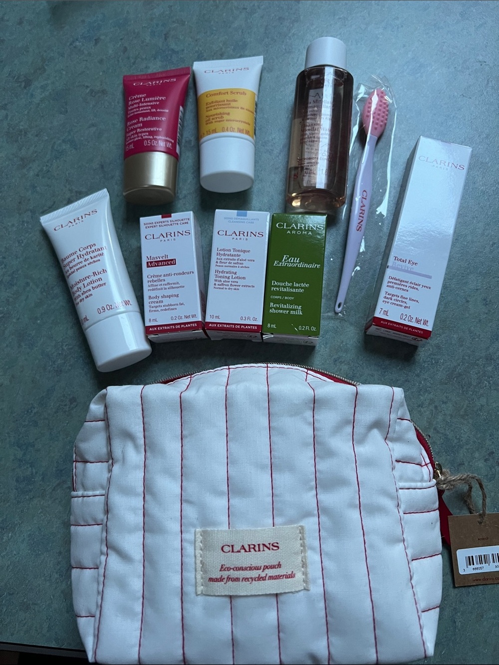 Clarins Skincare travel collection